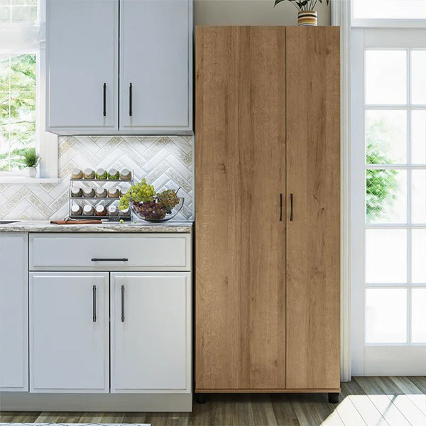 beige 2-door wardrobe design for modern indian homes