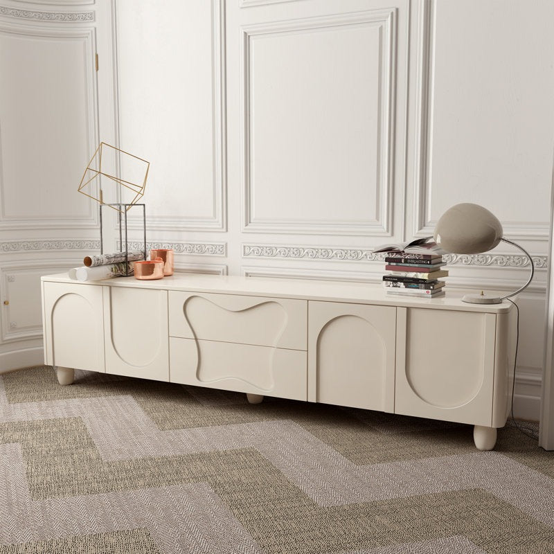 white luxury tv stand 