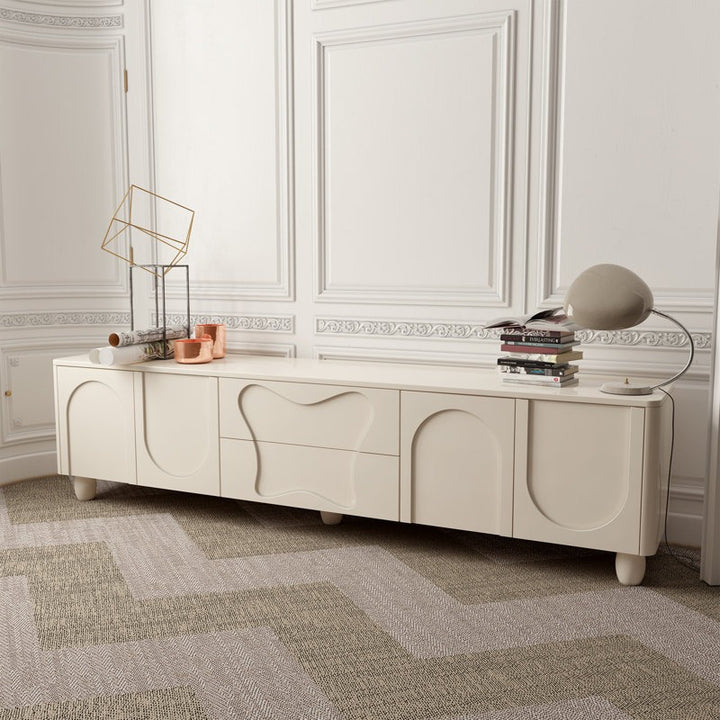 white luxury tv stand 