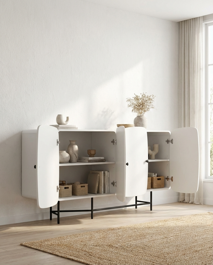 Mojo Sideboard & Cabinet | White