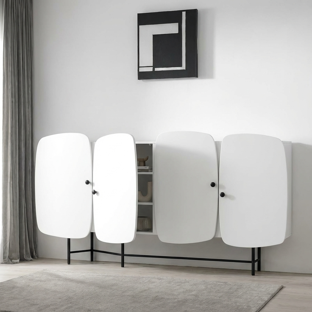 Mojo Sideboard & Cabinet | White