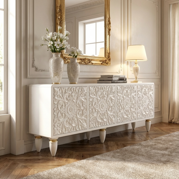 Roli Sideboard & Cabinet | White