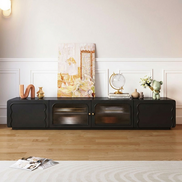 Vibrate TV Stand | Black | Large