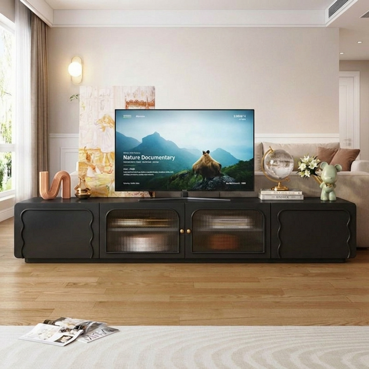 Vibrate TV Stand | Black | Large