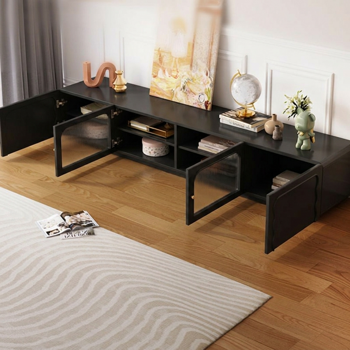 Vibrate TV Stand | Black | Large