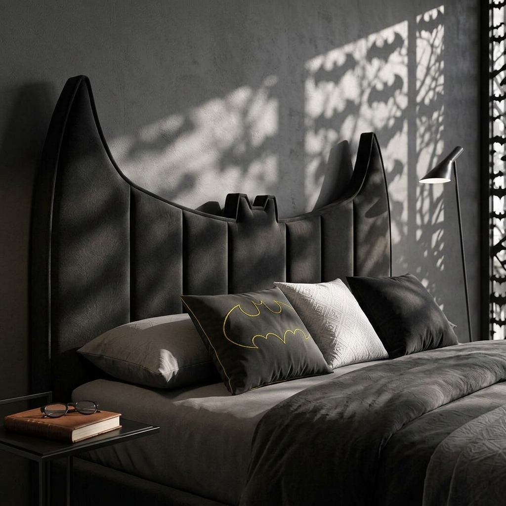Batman Kids Bed Without Storage | King