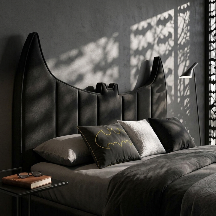Batman Kids Bed Without Storage | King