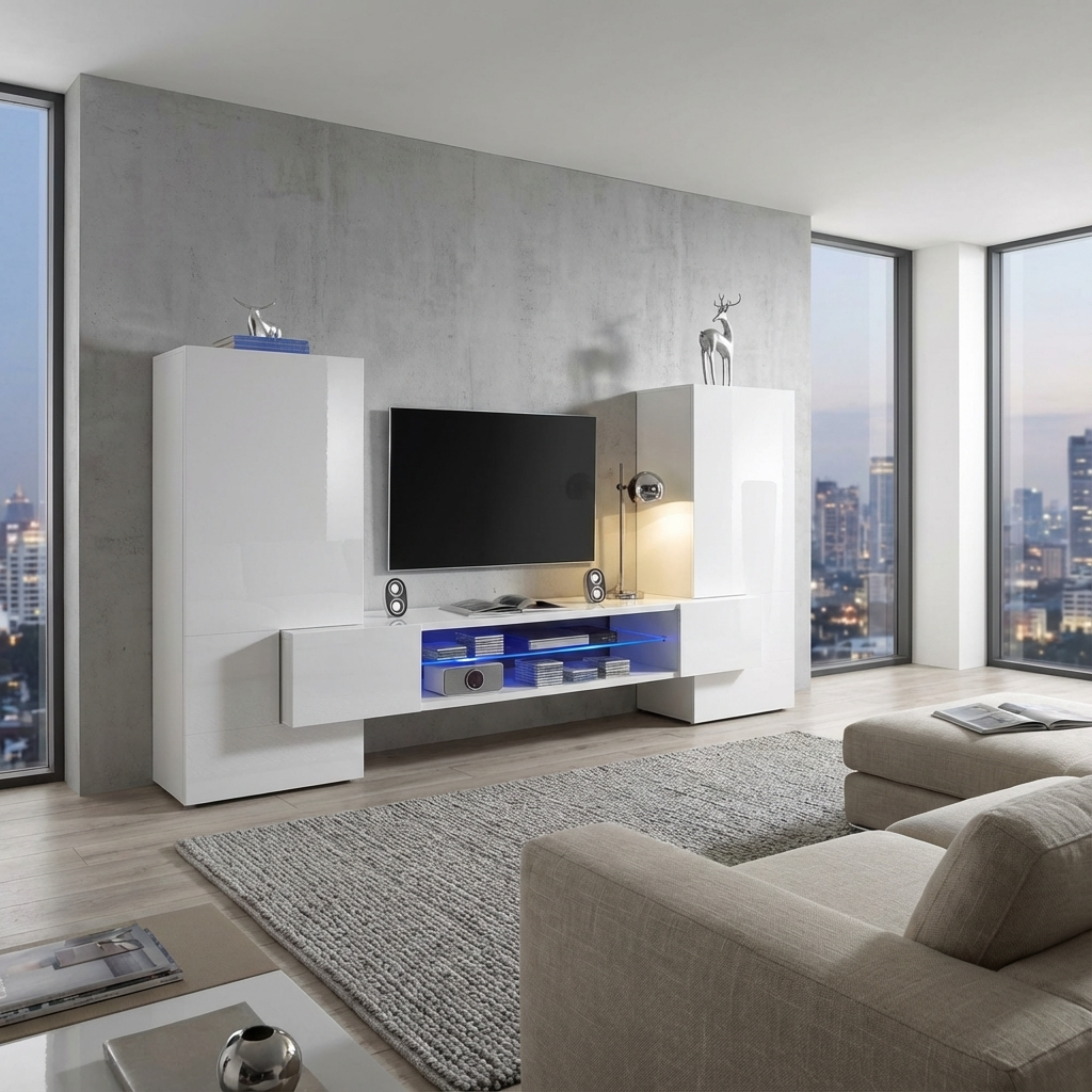 Goods TV Unit Set | White