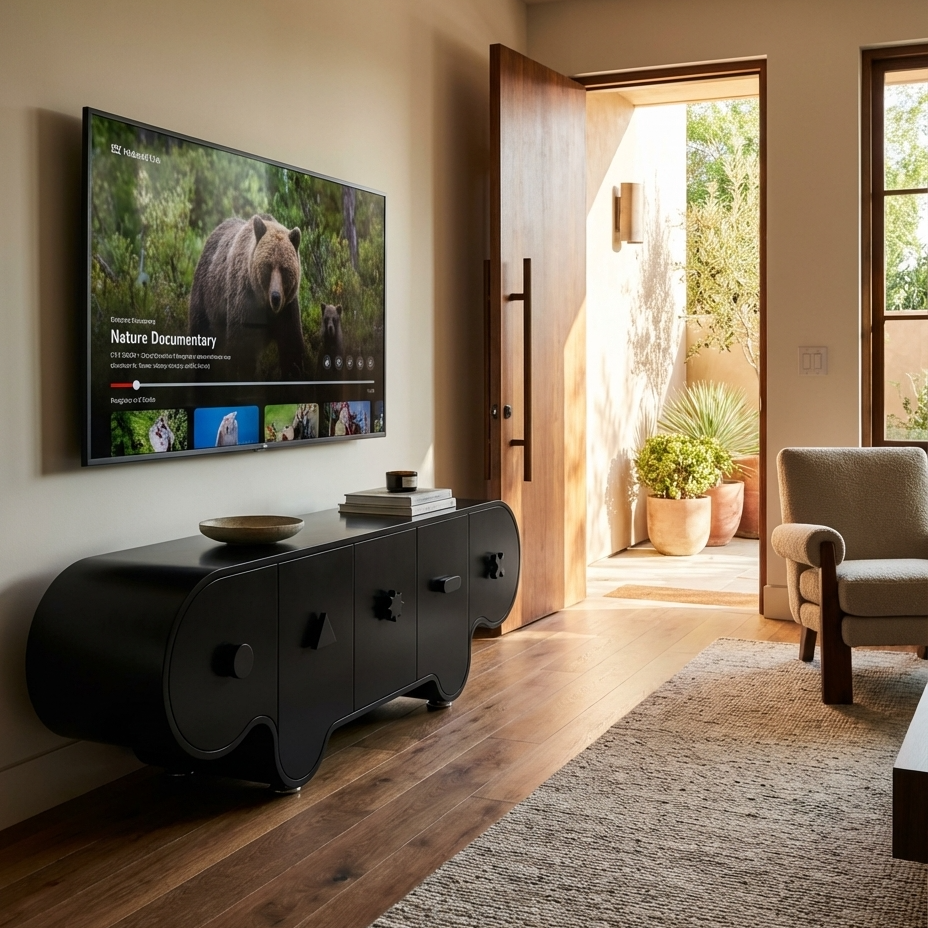 Timo TV Stand | Black