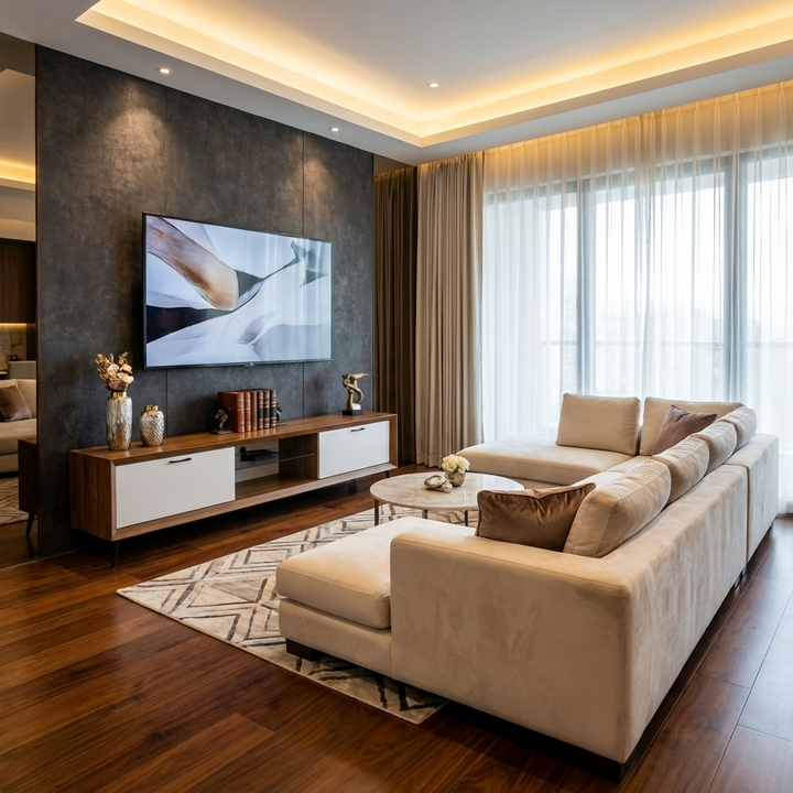 Nico TV Stand | Small | Walnut