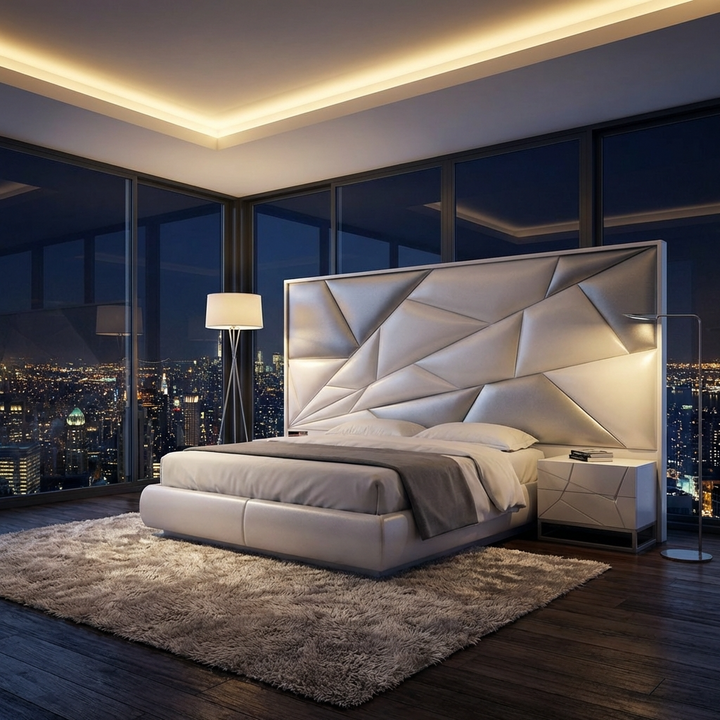 Grewhi Bed Without Storage | King