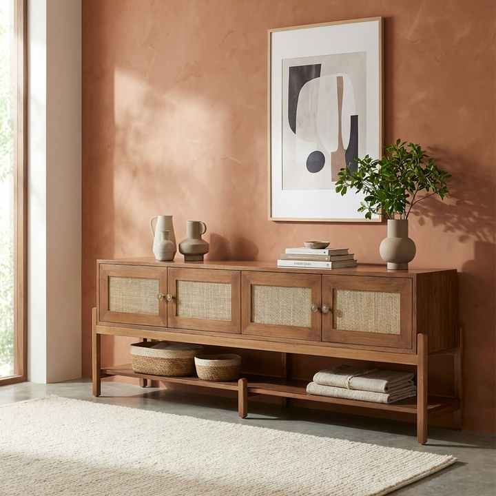 Aadi Sideboard & Cabinet |Walnut