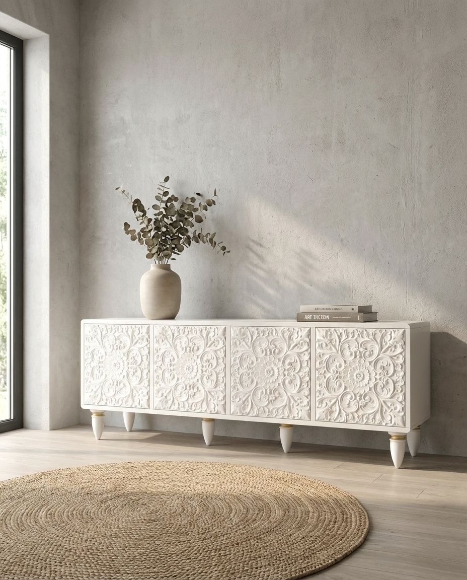 Roli Sideboard & Cabinet | White