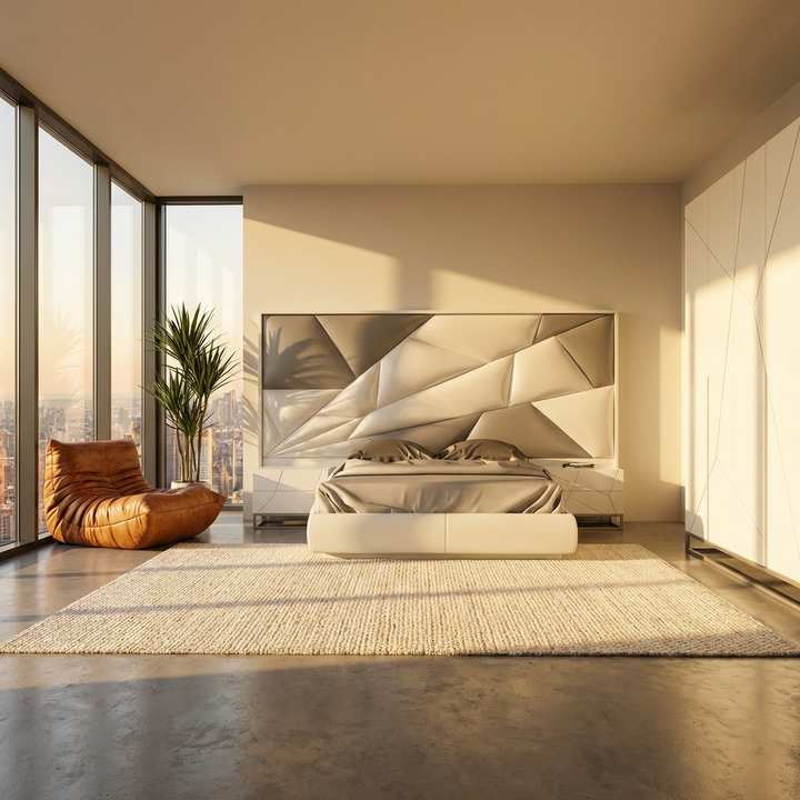 Grewhi Bed Without Storage | King