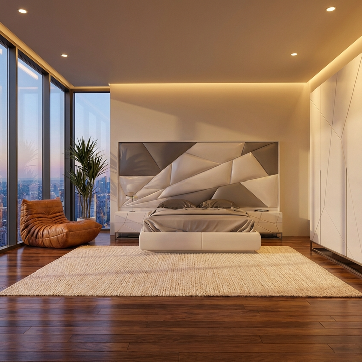 Grewhi Bed Without Storage | King