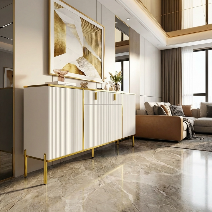 Cayden Sideboard & Cabinet | Small | White