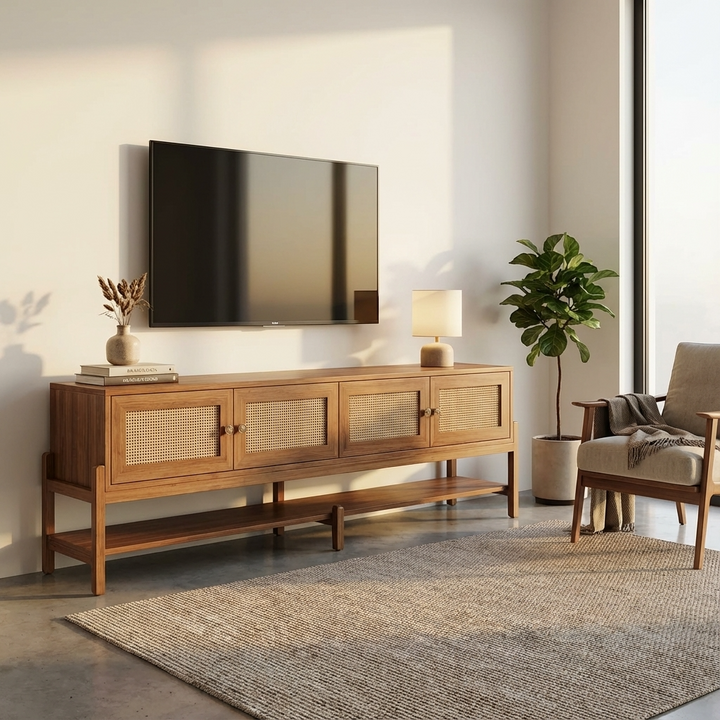 Aadi Sideboard & Cabinet |Walnut