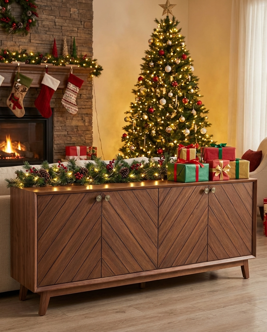 Chris Sideboard & Cabinet |Walnut