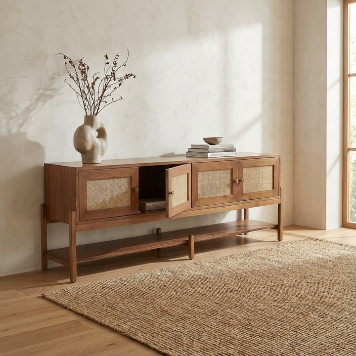 Aadi Sideboard & Cabinet |Walnut