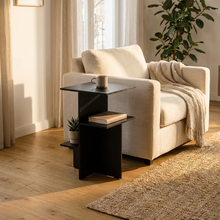 Teto Side Table | Black