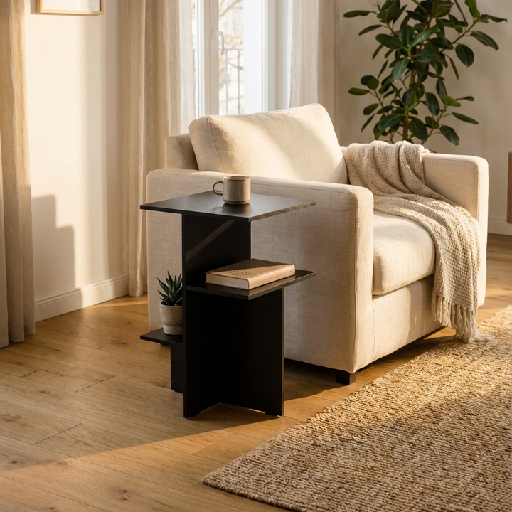 Teto Side Table | Black
