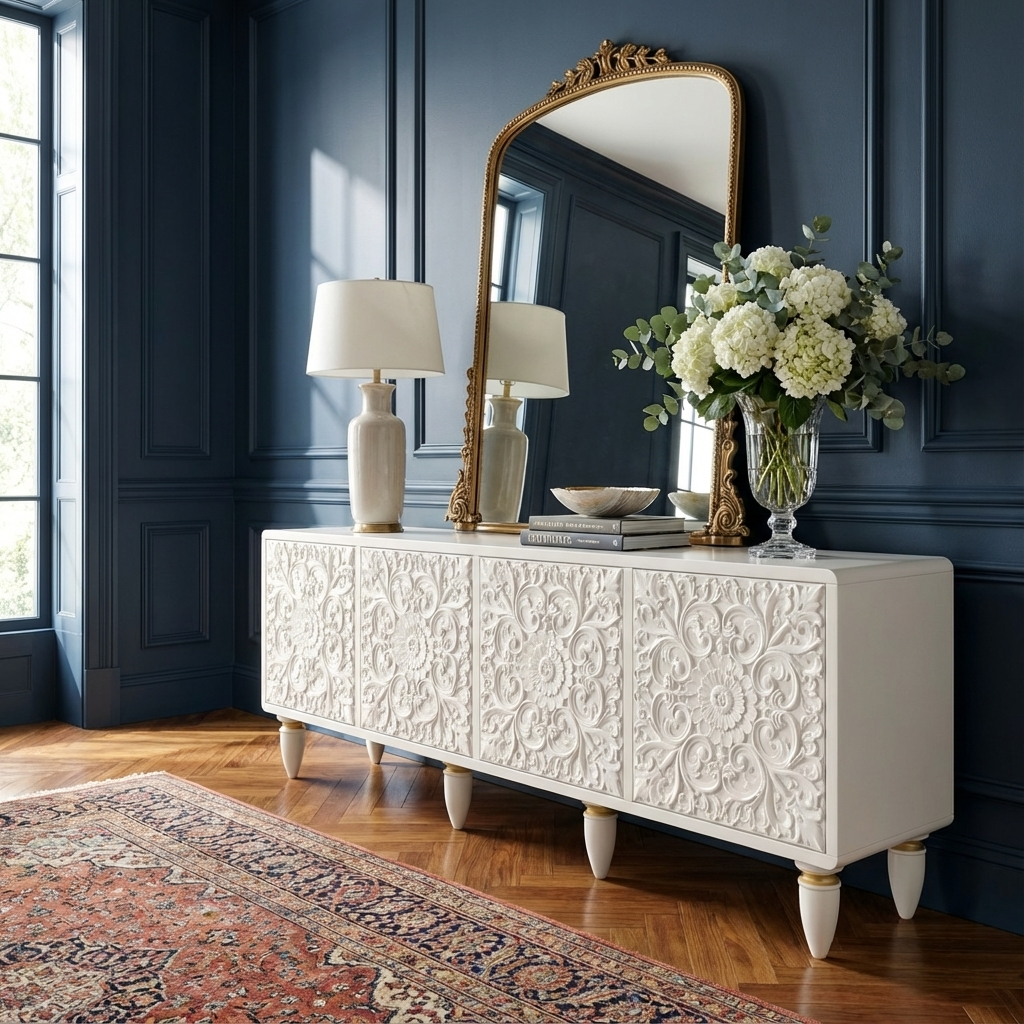 Roli Sideboard & Cabinet | White