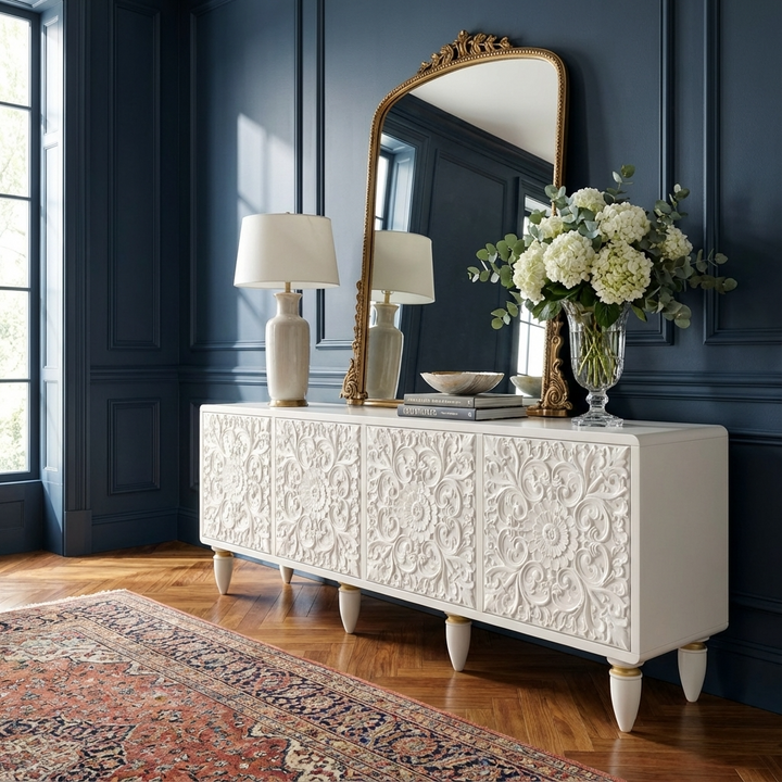 Roli Sideboard & Cabinet | White