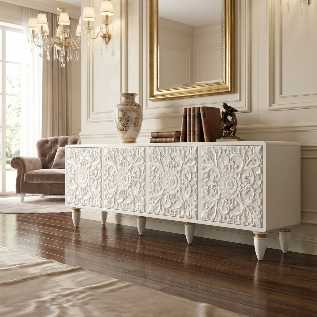 Roli Sideboard & Cabinet | White