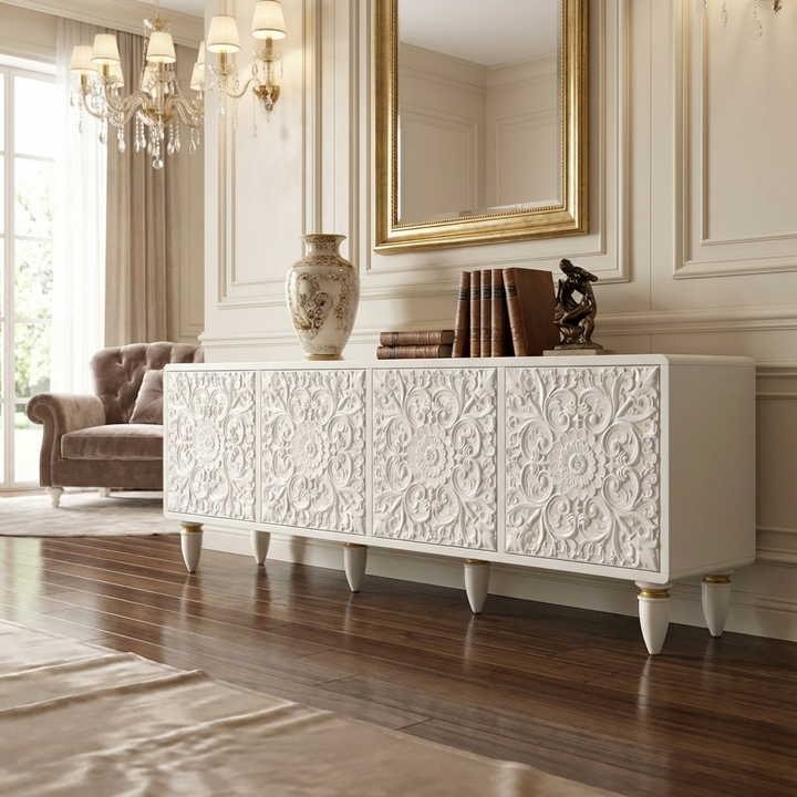 Roli Sideboard & Cabinet | White