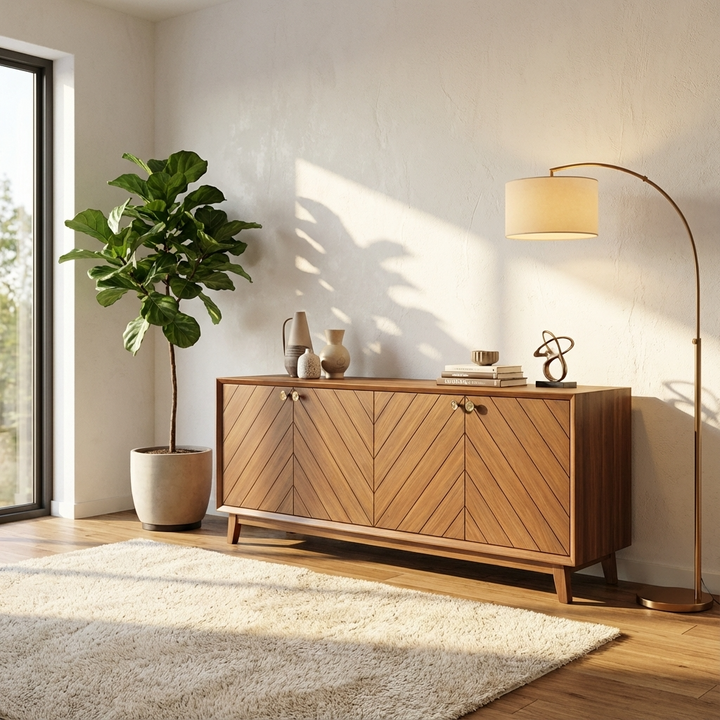 Chris Sideboard & Cabinet |Walnut