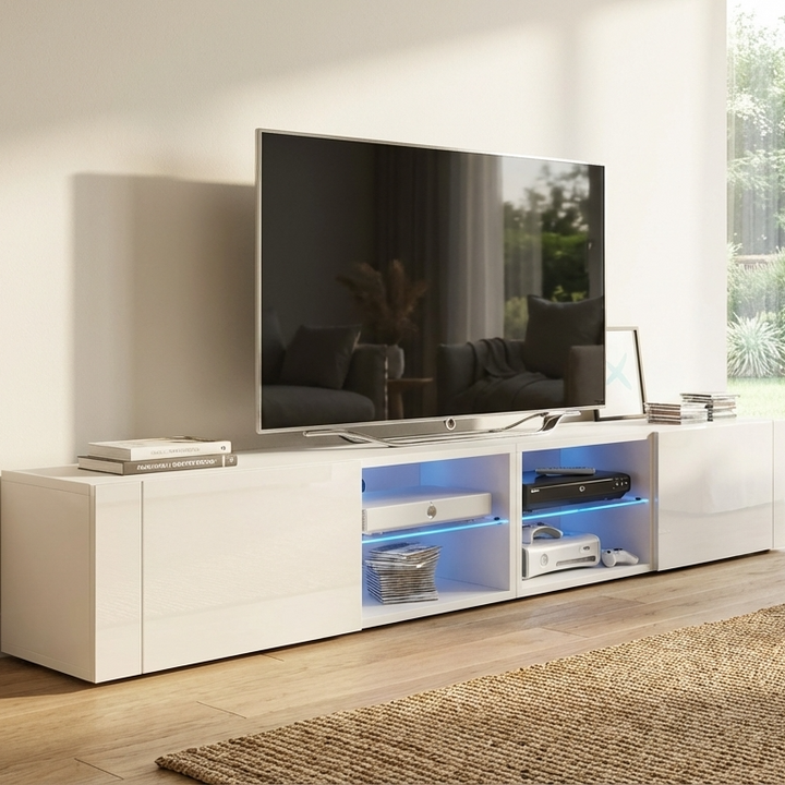 Omar Tv Stand | Small |White