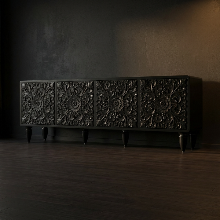 Roli Sideboard & Cabinet | Black