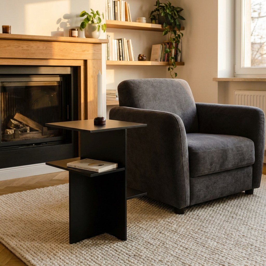 Teto Side Table | Black