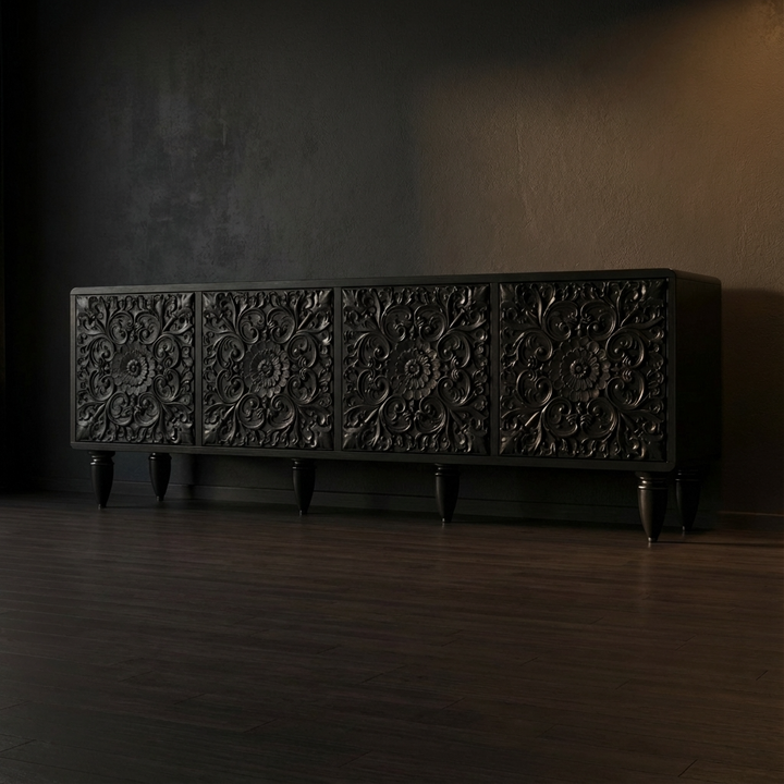 Roli Sideboard & Cabinet | Black