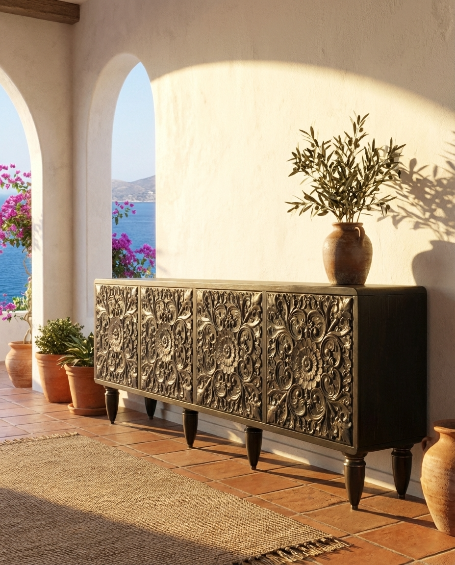 Roli Sideboard & Cabinet | Black