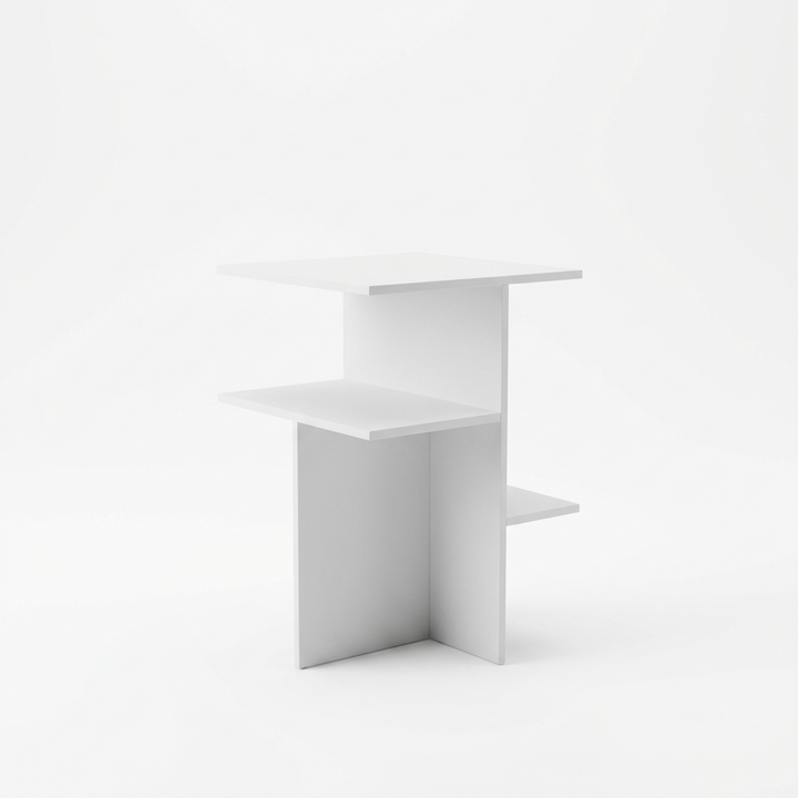 Teto Side Table | White
