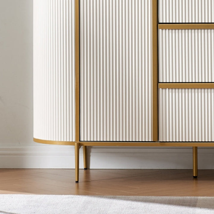 modern golden legs of sideboard