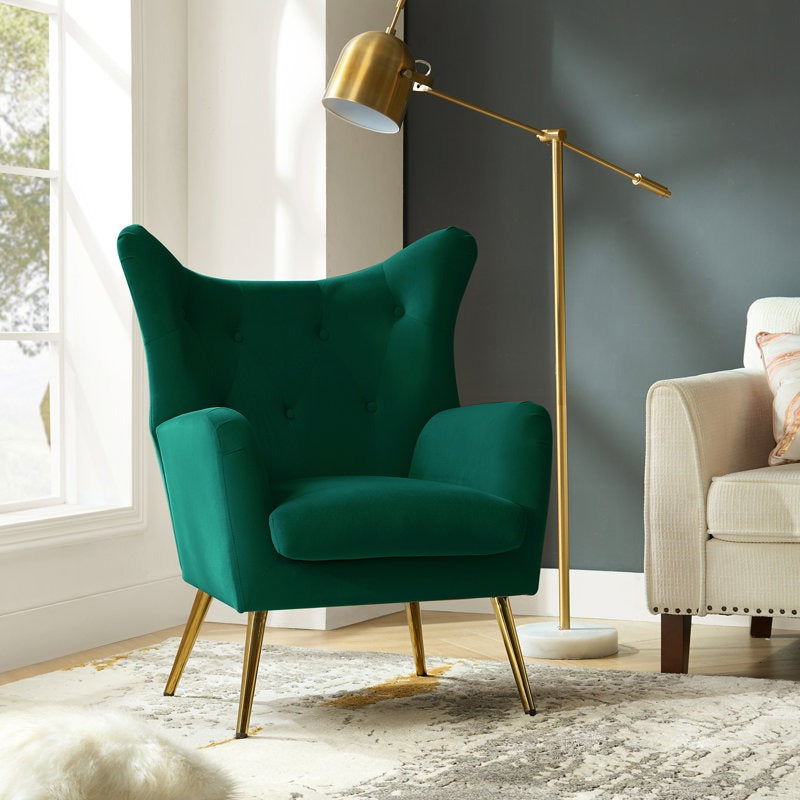 Wing Lounge Chair | Green