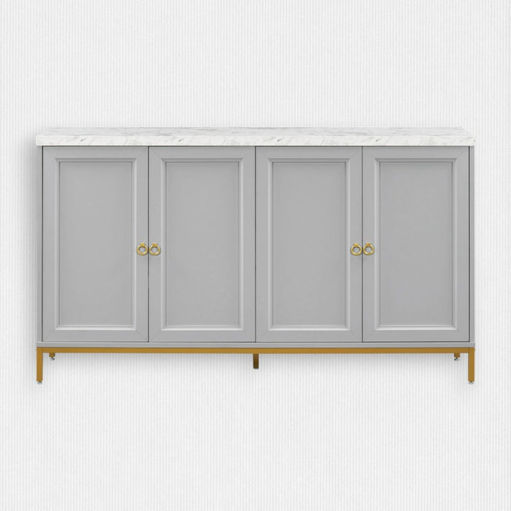 Grey sideboard for modern homes 