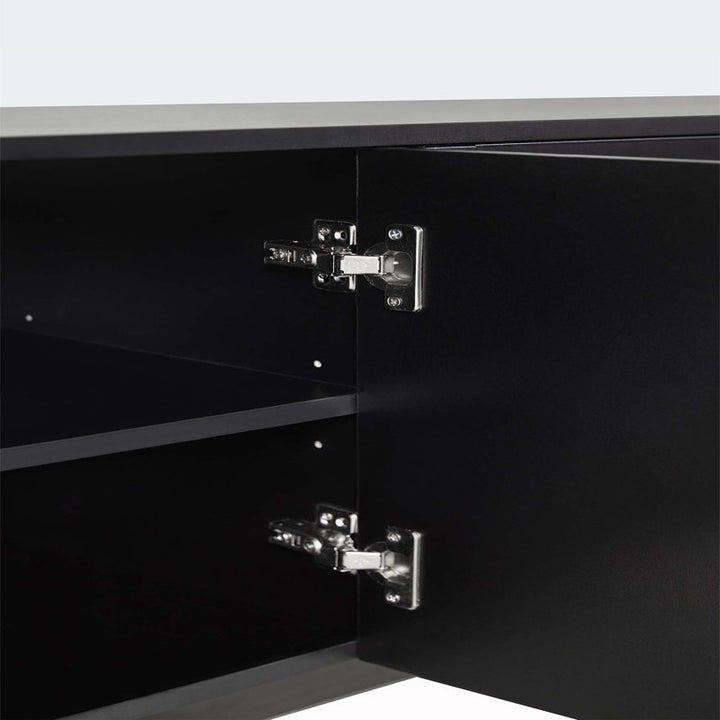 hinges of black tv unit