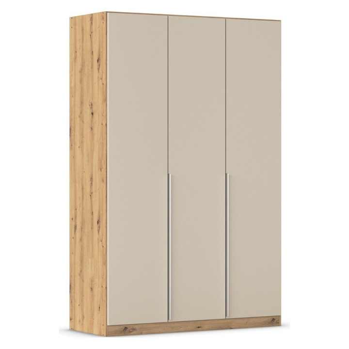 modern 3-door wardrobe design for calm and clean rooms