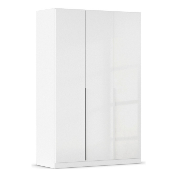 premium white gloss wardrobe for spacious bedroom