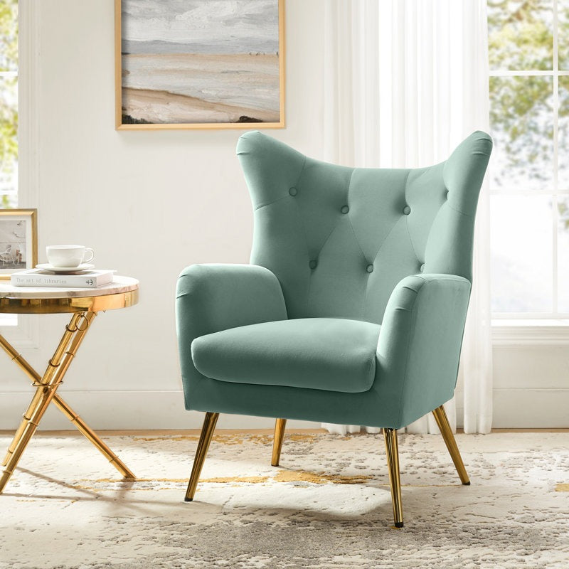 Wing Lounge Chair | Light Green