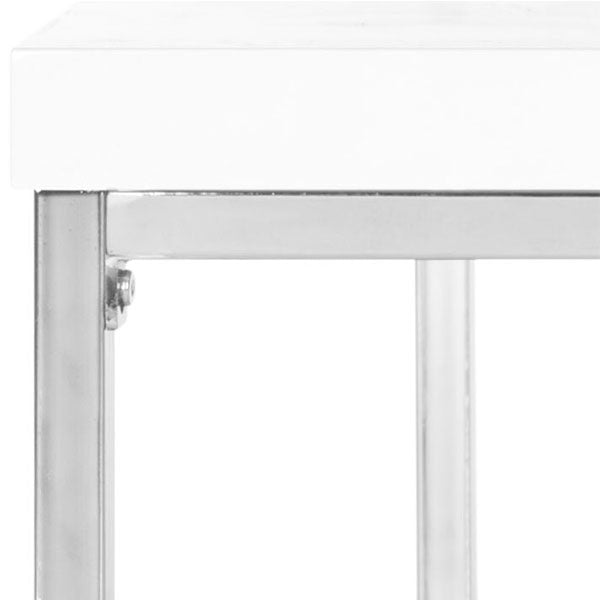 modern center table in white