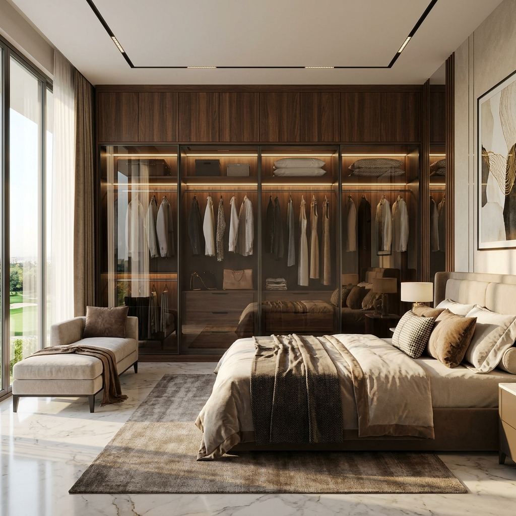 Sliding modular wardrobe for modern Gurugram homes
