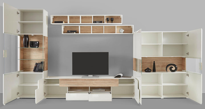 stylish tv unit set design for indian homes