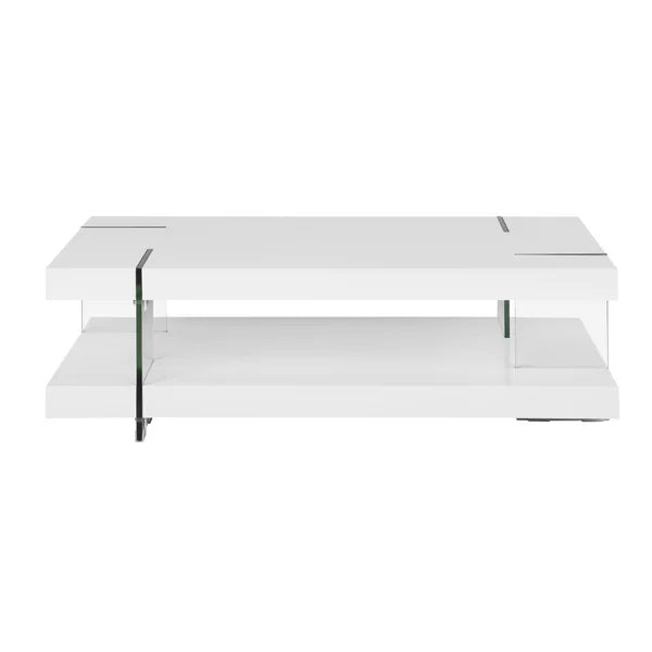 Modern white coffee table | Modern Acrylic Design & Durable Finish