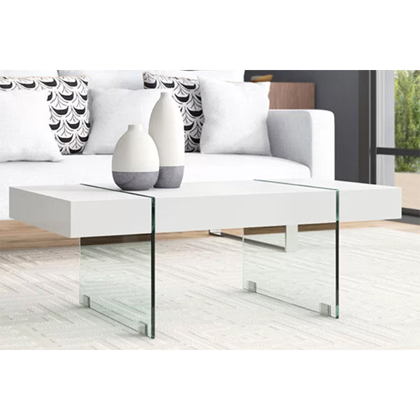 STylish center table in a modern living room