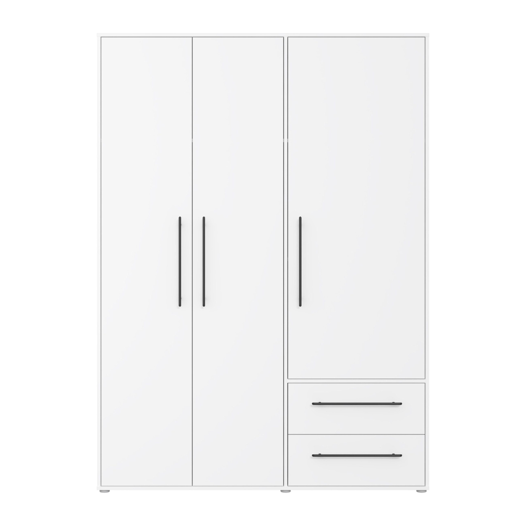 modern 3-oor wardrobe design for bedroom