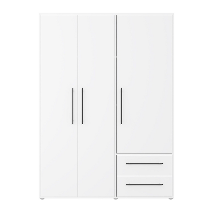 modern 3-oor wardrobe design for bedroom